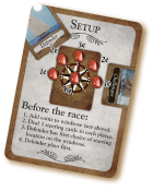 Sample Famous Games QuickStart Setup card