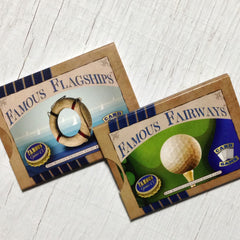 Mid-level card games - The Intermediate Collection from Famous Games Co. - Golf and Yacht Racing (photo: box shot)